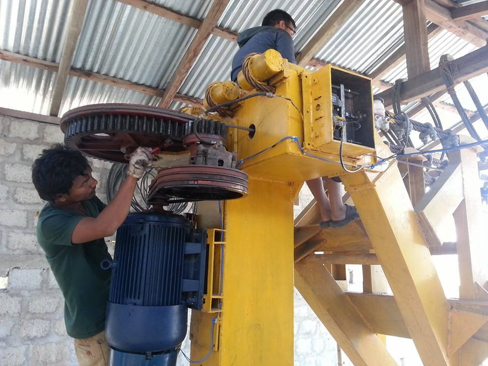 Sinduli-Udayapur Cable Car Construction